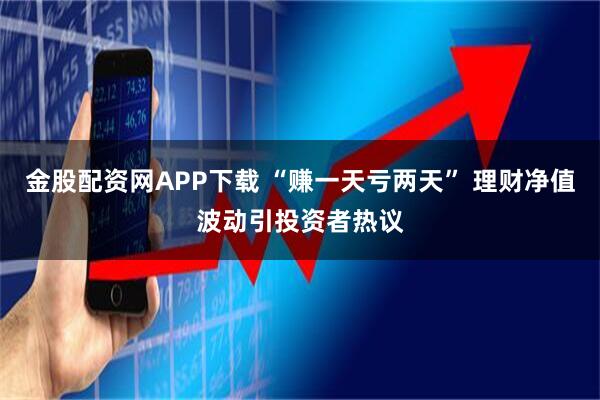 金股配资网APP下载 “赚一天亏两天” 理财净值波动引投资者热议